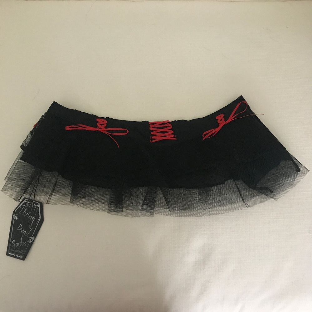 Living Dead Souls Micro Mini Skirt
